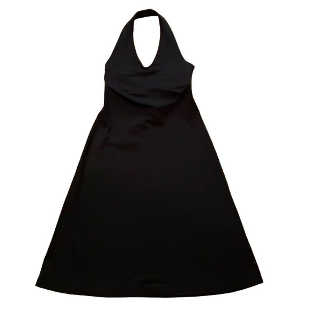 Patagonia Black Halter Midi Dress